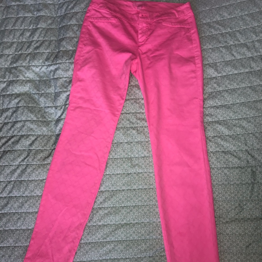 Lilly Pulitzer size 0 jelly pants in hot pink